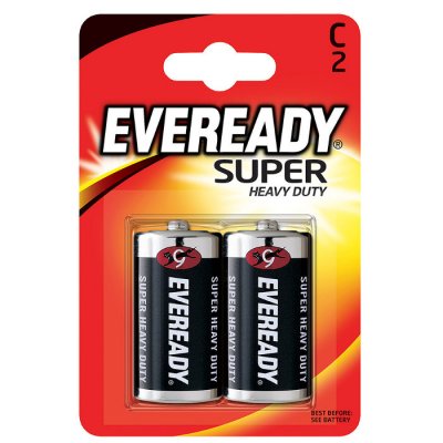  C - Energizer Eveready Super R14 Ni-MH (2 )