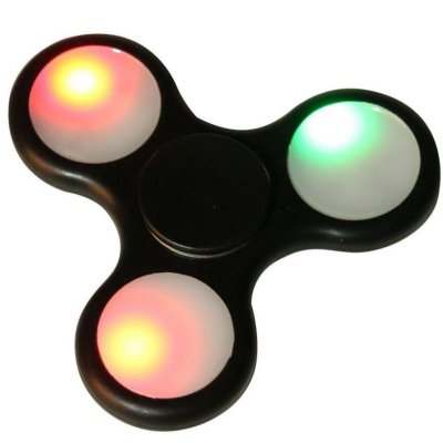  Aojiate Toys Finger Spinner Light effects RV530 Black