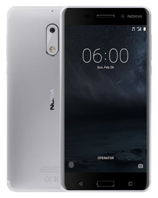   Nokia 6 Dual Sim Silver