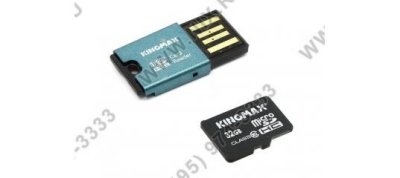   KingMax (KM32GMCSDHC10CR) (microSDHC) Memory Card 32Gb Class10,USB CR