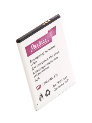  Micromax A69 Bolt Partner 1750mAh  037810