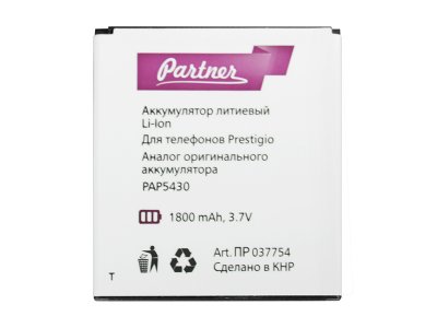  Prestigio PAP5430 Partner 1800mAh  037754