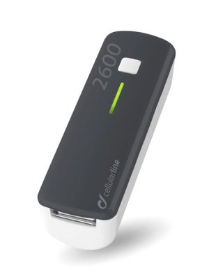  Cellular Line 2600mAh Black POCKETCHG2600K