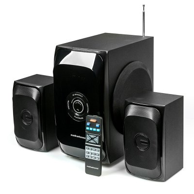  Nakatomi GS-31 BLACK (2.1, 30W+2*15W RMS, Bluetooth, FM, USB+SD reader)