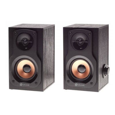  Oklick OK-162 2.0 dk.wooden dark 8W 