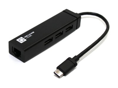  USB 5bites 3xUSB 3.0 - RJ45 UA3C-45-05BK Black