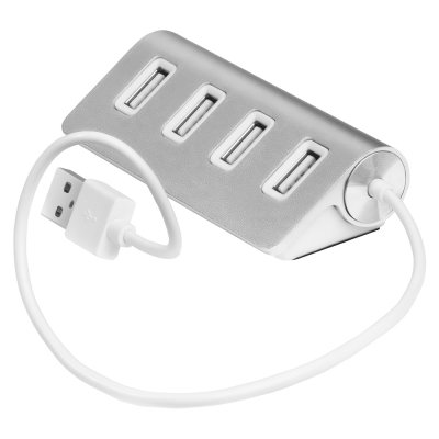  USB Greenconnect 4 ports 0.15m Silver GCR-UH224S