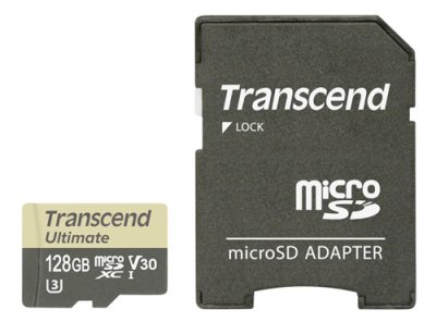   128Gb - Transcend Ultimate Micro Secure Digital XC Class 10 UHS-I TS128GUSDU3M  