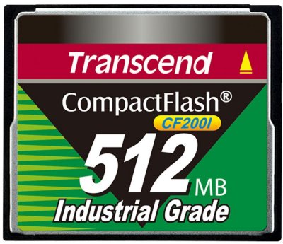   512Mb - Transcend 200x Industrial Grade - Compact Flash TS512MCF200I (!)