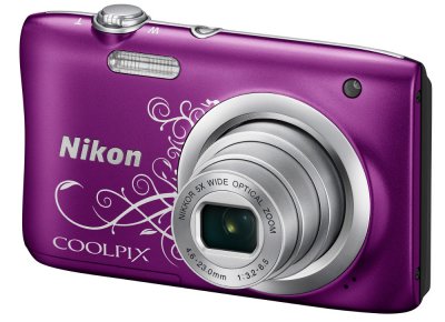  Nikon Coolpix A100 Purple Lineart