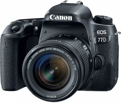   Canon EOS 77D Kit EF-S 18-55 mm F/3.5-5.6 III DC