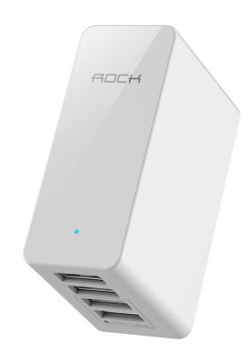 Rock Rocket Travel 4xUSB 6.8A RWC0209 White