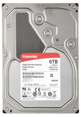  6Tb - Toshiba HDWE160EZSTA / HDWE160UZSVA