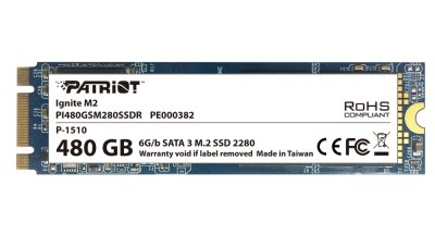  480Gb - Patriot Memory Ignite M2 PI480GSM280SSDR