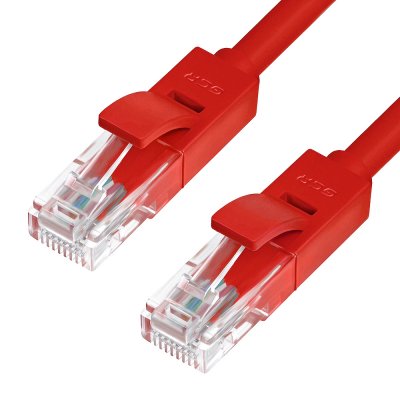  Greenconnect Premium UTP 30AWG cat.6 RJ45 T568B 0.15m Red GCR-LNC624-0.15m