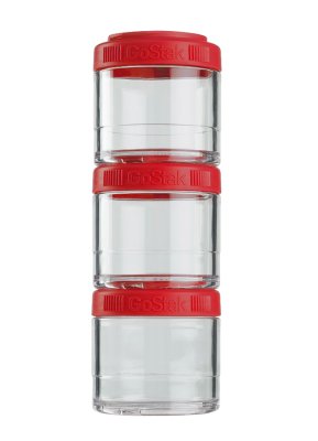   BlenderBottle GoStak 100ml Red BB-G100-REDD