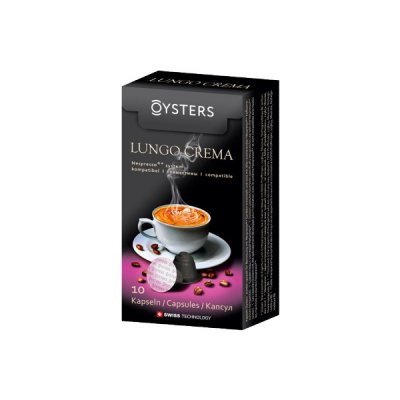  Oysters Lungo Crema Nespresso 10 