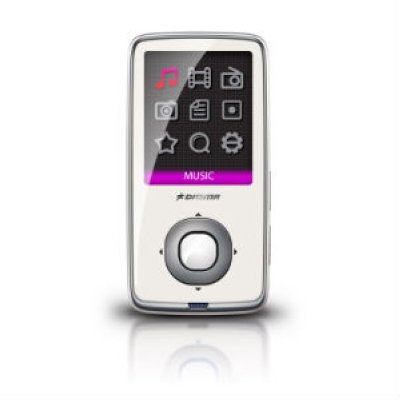 4Gb  Digma insomnia2 mini White (MP3/WMA Player,FM Tuner,LCD 1.8",,USB,Li-Pol)