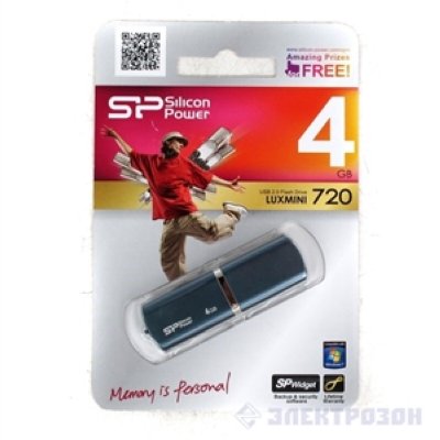 - 4Gb USB Flash Drive Silicon Power Ultima U01 [USB2.0  ]