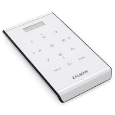 Zalman ZM-VE400 (SILVER)    HDD SATA 2.5 Touch keypad,  virtual drive, USB3.