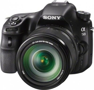  SONY SLT-A58M (20.4Mp, SD, SDHC, SDXC, SAL18135) [SLTA58M.CEC]