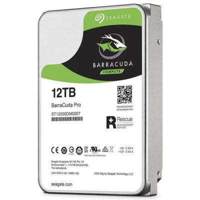   3.5" 12 Tb 7200rpm 256Mb cache Seagate Barracuda Pro SATAIII ST12000DM0007