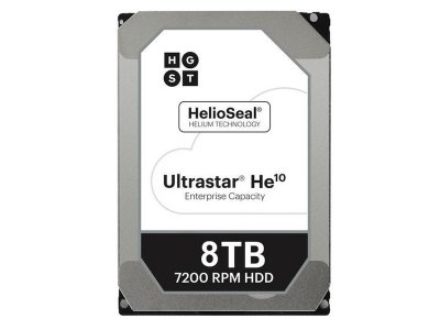   3.5" 8Tb 7200rpm HGST Ultrastar HE10 SATAIII HUH721008ALE604 0F27457