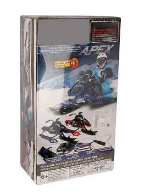  Yamaha Apex Snow Bike Titanium Black-Blue