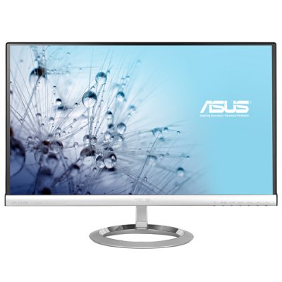  23" ASUS MX239H Silver-Black LED, AH-IPS, 1920x1080, 5ms, 250 cd/m2, ASCR 80M:1, D-Sub, DVI-