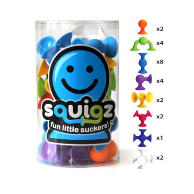  Fat Brain Toys Squigz Starter Set 24 . FBT-FA088-1