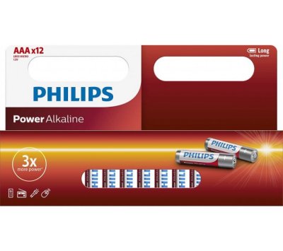  AAA Philips LR03P12W/10 (12 )