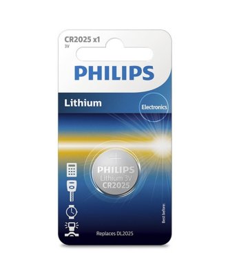  CR2025/01B Philips Lithium 3.0V ( 1  )