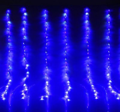  Luazon  1.5x1m LED-300-220V White-Blue 1080449