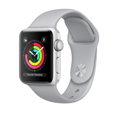   APPLE Watch Series 3 42mm Silver with Fog Sport Band MQL02RU/A