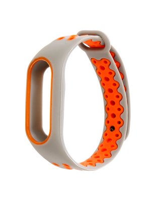  Activ for Xiaomi Mi Band 2 Sport N Silicone Grey-Orange 83783