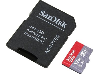   32Gb - SanDisk Ultra Micro Secure Digital HC Class 10    SD SDSQUAR-032