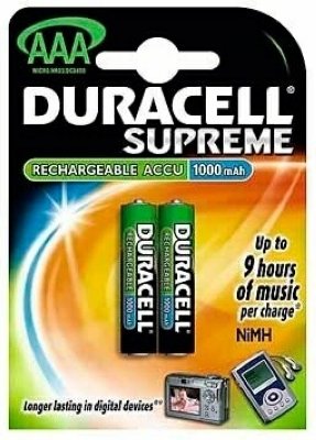  Duracell AAA 1000mAh HR03 DC2400 B2 Supreme 1.2V NiMH (2 )