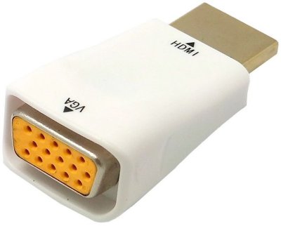  Orient HDMI M to VGA 15F C117 White