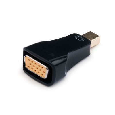  Gembird Cablexpert miniDisplayPort - VGA 20M/15F A-mDPM-VGAF-01 Black