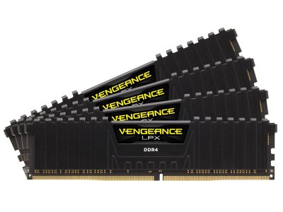   Corsair Vengeance LPX DDR4 DIMM 3600MHz PC4-28800 CL18 - 32Gb KIT (4x8Gb) CMK32GX4M4B3