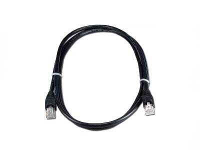   Greenconnect UTP 24AWG cat.5e RJ45 T568B 0.5m Black GCR-50670