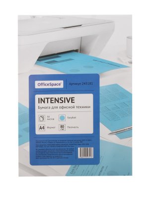   OfficeSpace Intensive A4 80g/m2 50  Light Blue 245181