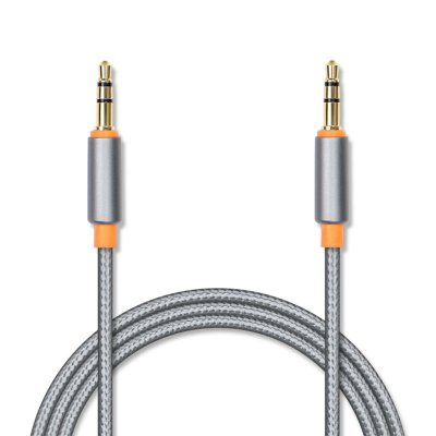  Jet.A 3.5mm Jack/M - 3.5mm Jack/M 1.5m Grey JA-AC02