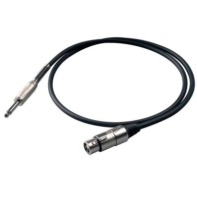  Proel 6.3mm Jack M - XLR F BULK200LU5 5m