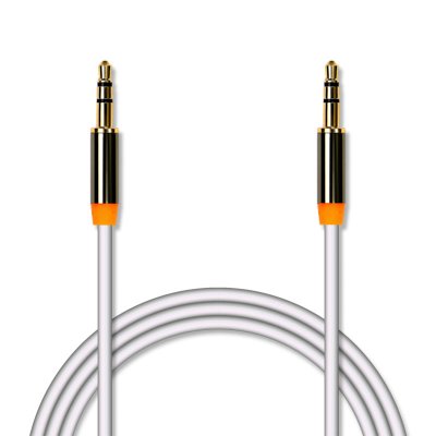   Jet.A 3.5mm Jack/M - 3.5mm Jack/M 2m White JA-AC01