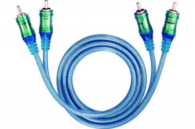   Oehlbach ICE BLUE 5m 2xRCA - 2xRCA Light Blue 92025