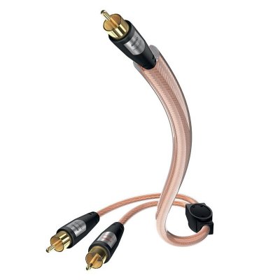  Inakustik Star Audio Cable Y-Sub RCA - 2xRCA 3m 0030823