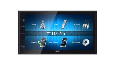  JVC KW-M14 6.8" 800x480 USB MP3 FM RDS 2DIN 4x50  