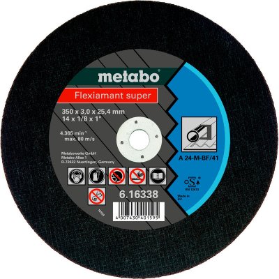   Metabo Flexiamant Super 350x3.0 A24M    616338000