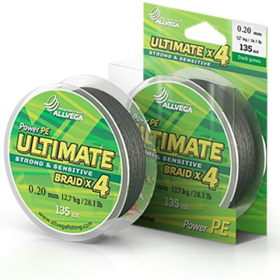   Allvega Ultimate 0.20mm 135m 12.7kg Dark Green U135DGR020